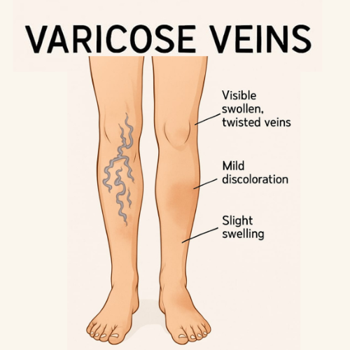 symptoms of varicose veins